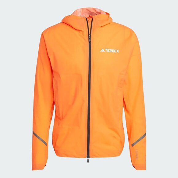 New Men's adidas Terrex Xpression Light Rain Packable Windbreaker Jacket Size L - Picture 1 of 8